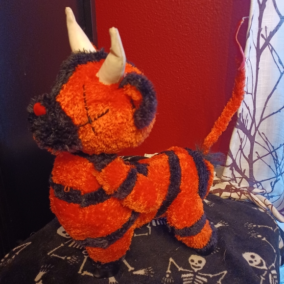 RARE HTF Beezle Bear Devil Plush Alex Pardee Limited Collectible - Picture 2 of 6